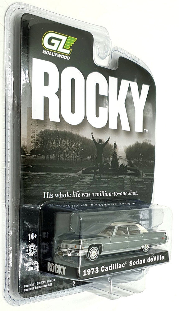 Greenlight 1/64 Scale 44950-A - 1973 Cadillac Sedan deVille Rocky - Chase