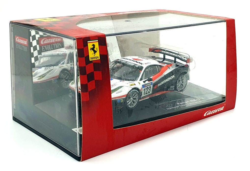 Carrera 1/32 Scale Slot Car 27384 - Ferrari 458 GT2 #123 Farnbacher 2011