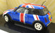Ertl 1/18 Scale Diecast 33593 - Mini Cooper Austin Powers Union Jack