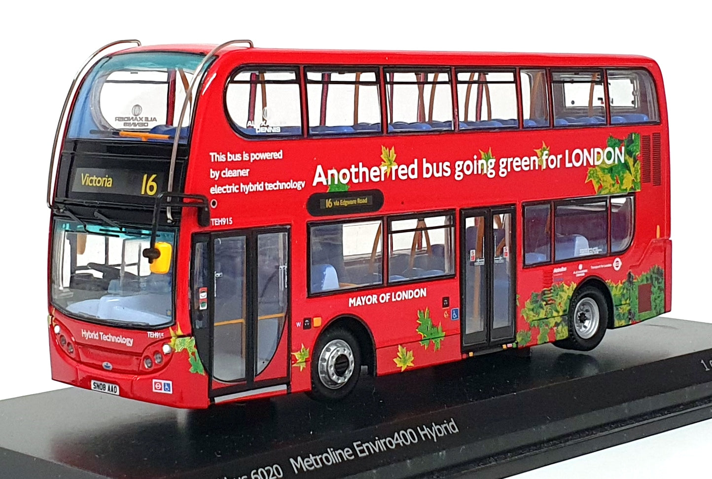 Creative Master 1/76 UKBUS 6020 - ADL Enviro400 Hybrid Metroline R. 16