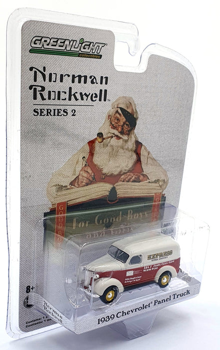 Greenlight 1/64 Scale 54020-A - 1939 Chevrolet Panel Truck - Red