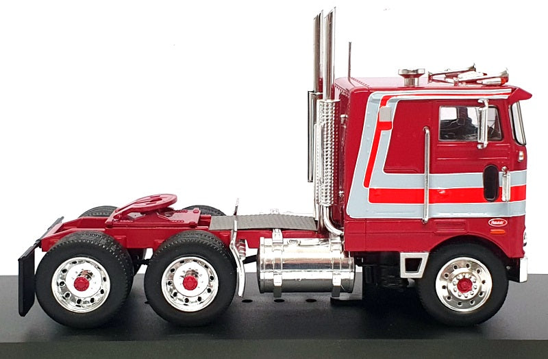 Ixo Models 1/43 Scale TR024 - 1979 Peterbilt Pacemaker Truck - Red/Grey