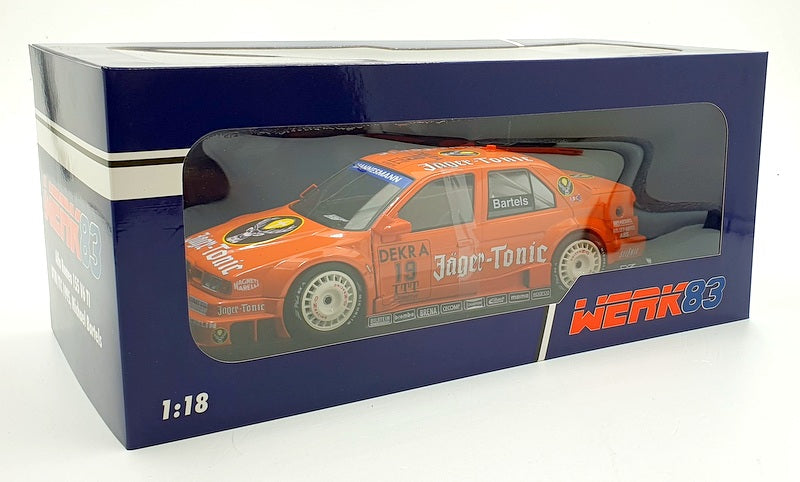 Werk83 1/18 Scale Diecast W1801006 - Alfa Romeo 155 DTM #19 M.Bartels Jagertonic