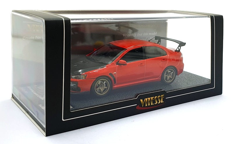 Vitesse 1/43 Scale 29351 - Mitsubishi Lancer Evolution X - Met. Red