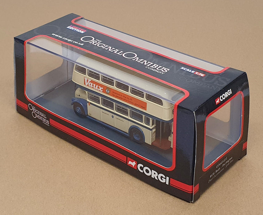 Corgi 1/76 Scale OM41411 Daimler CVG6 Roe Bus Darlington D/Dest. Split Run Rt. 2