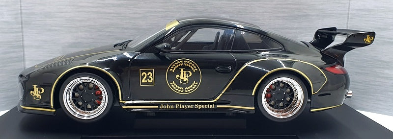 Model Car Group 1/18 Scale MCG18326 - Porsche Old and New 997 - Black/Gold #23