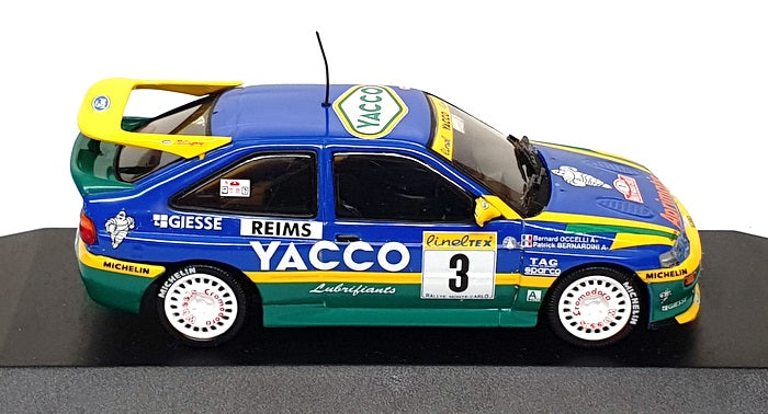 Minichamps 1/43 Scale 430 968203 - Ford Escort #3 Winner Monte Carlo 1996