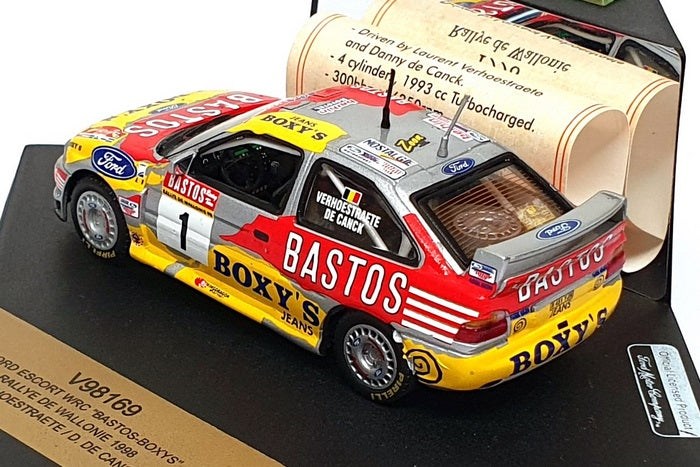 Vitesse 1/43 Scale V98169 - Ford Escort WRC #1 De Wallonie Rally 1998
