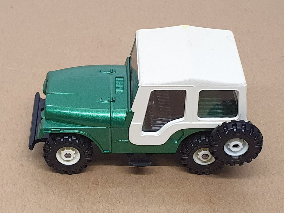 Corgi 9.5cm Long Original Diecast 419 - C-J5 Jeep - Met. Green/White