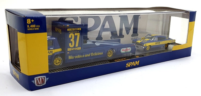 Castline M2 Machines 1/64 Scale D R60 '66 Dodge L600 COE & '66 Charger HEMI