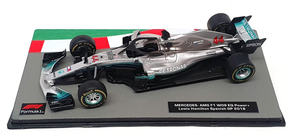 Altaya 1/43 Scale 6324 - Mercedes AMG F1 W09 Spanish GP 2018 Lewis Hamilton