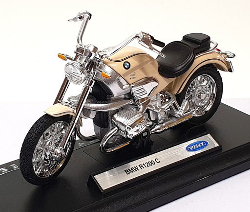 Welly 1/18 Scale 90872 - BMW R1200 C Motorbike - Beige