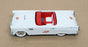 Durham Classics 1/43 Scale DC-33 - 1955 Ford Thunderbird Schlitz - White