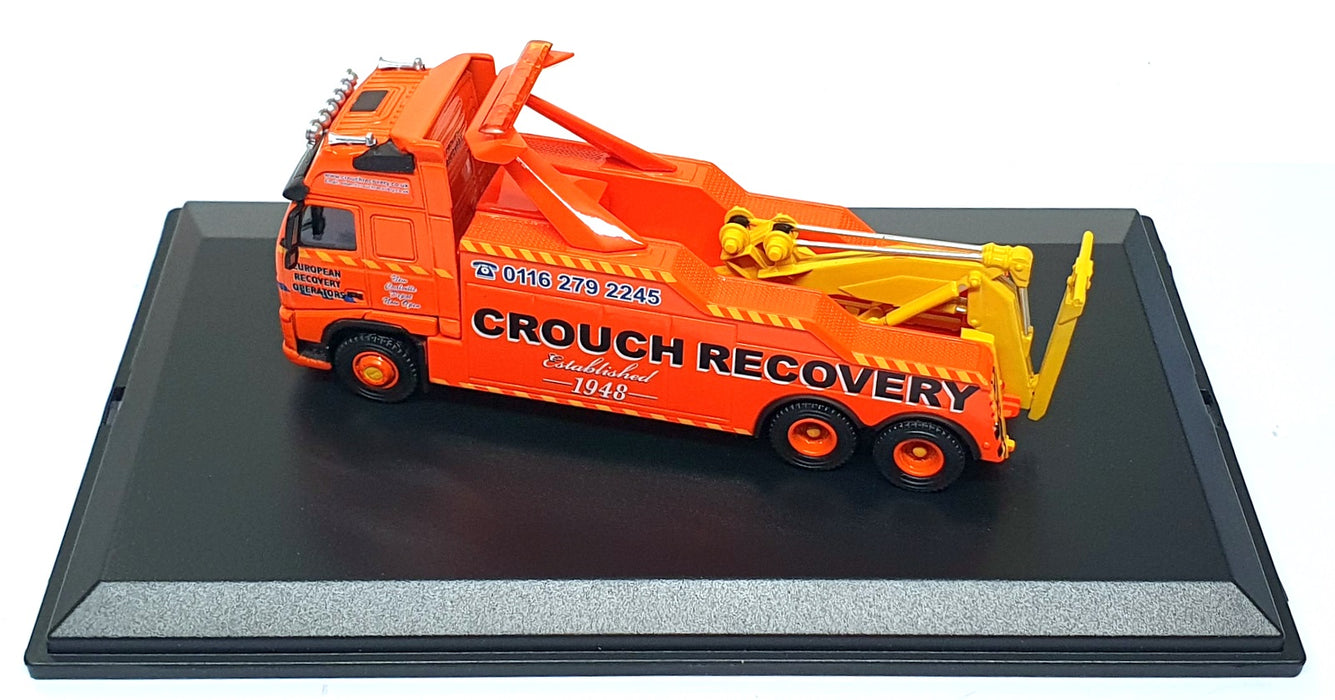 Oxford Diecast 1/76 Scale 76VOL09REC - Volvo Recovery Truck Crouch - Orange