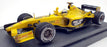 Hot Wheels 1/18 Scale Diecast C3858 - Jordan F1 EJ13 Fisichella Brazil 2003
