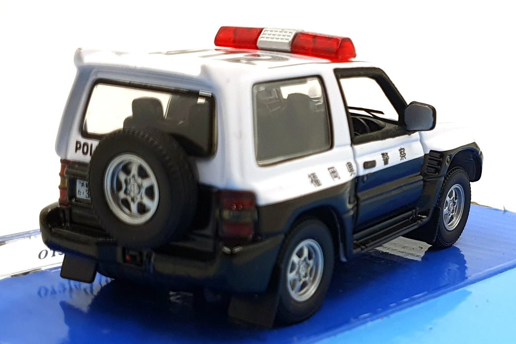 Cararama 1/43 Scale 210226O - Mitsubishi Pajero 912 Police Car - White