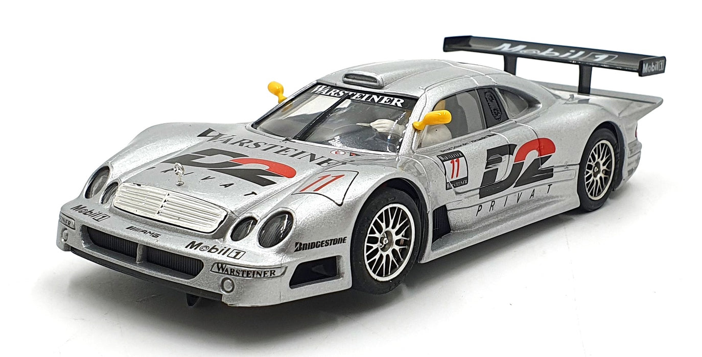 Ninco 1/32 Scale Slot Car 50168 - Mercedes CLK DTM #11 D2 - Silver