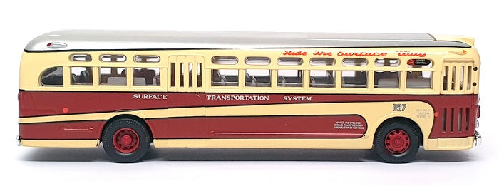 Corgi 1/50 Scale 54001 - GM 4506 Coach Surface Transportation - Cream/Dk. Red