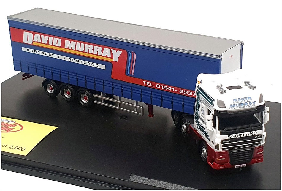 Parcelforce Trailer Oxford Diecast 1/76 Scale DAF06CS - DAF Truck & Trailer (David Murray ...