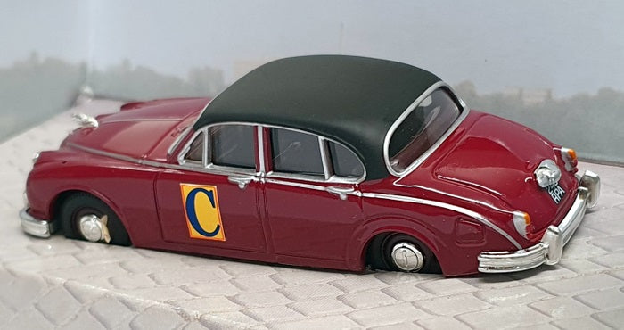 Corgi 1/43 Scale 01803 - Jaguar Mk2 Inspector Morse 1 Of 87 - Maroon/Black