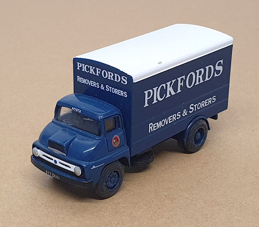 Base Toys 1/76 Scale D-09 - Thames Trader Box Van Pickfords - Blue/White