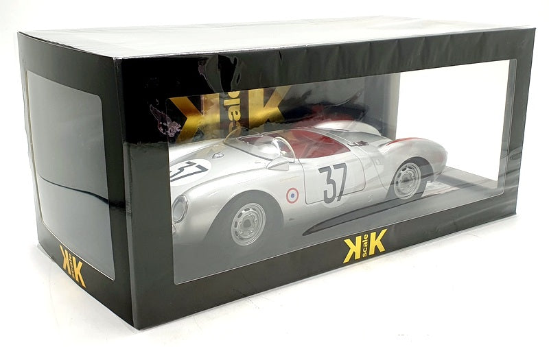 KK Scale 1/12 Scale KKDC120115 - 1953-1957 Porsche 550 A Spyder - #37 Silver