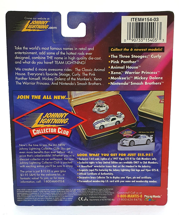 Johnny Lightning 1/64 Scale 154-03 Team Lightning The Three Stooges - Curly