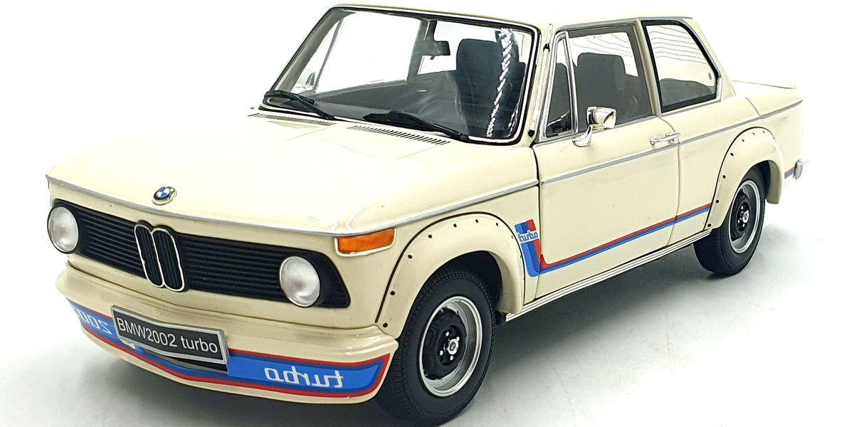 Kyosho 1/18 Scale 08544W - BMW 2002 Turbo - White — R.M.Toys Ltd