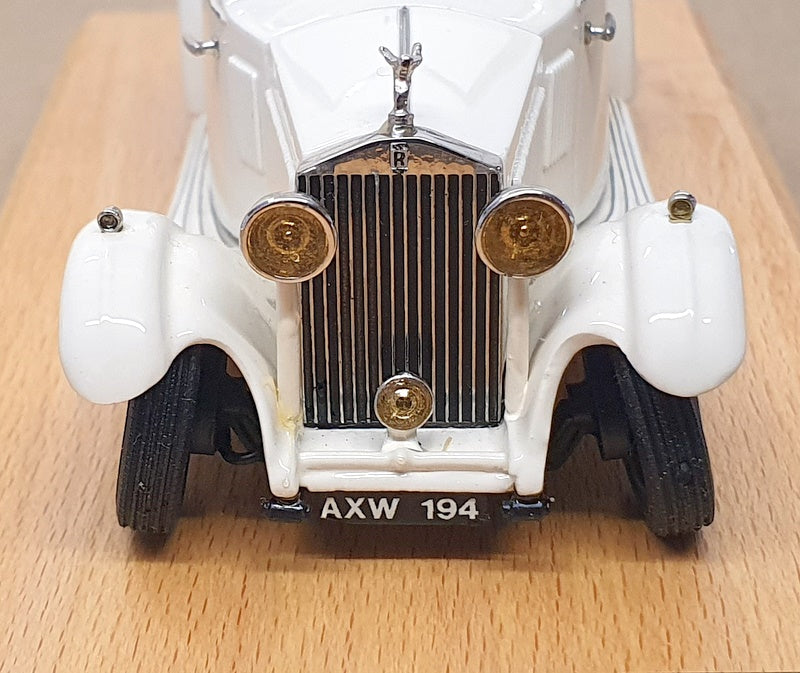 Top Marques 1/43 Scale RR3 - 1934 Rolls Royce 20/25 Mulliner D/H SC - Pale Ivory