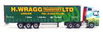 Corgi 1/50 Scale CC13822 - Mercedes Actros Eco Curtainside Truck H. Wragg Ltd