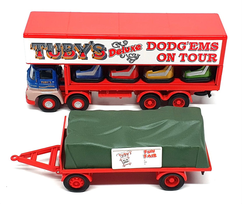 Corgi 1/50 Scale 14101 - Foden S21 8 Wheel Dodgem Truck & Trailer - Tuby's