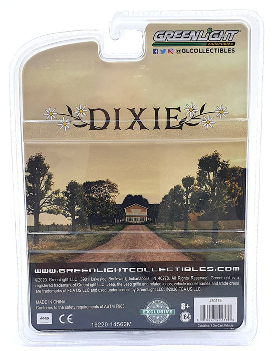 Greenlight 1/64 Scale 30175 - 1979 Jeep CJ-7 Golden Eagle - Dixie