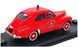 Verem 1/43 Scale 247 - Peugeot 203 Sedan Fire Saint Brieuc - Red