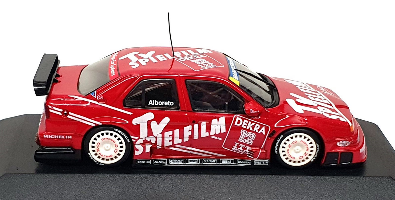 Minichamps 1/43 Scale 430 950212 - Alfa Romeo 155 V6 TI DTM '95 #12 Alboreto