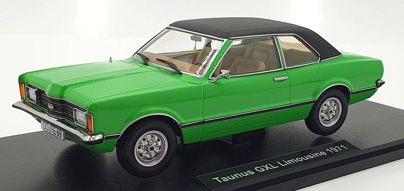 KK Scale 1/18 Scale Diecast KKDC180971 - 1971 Ford Taunus GXL Limousine - Green