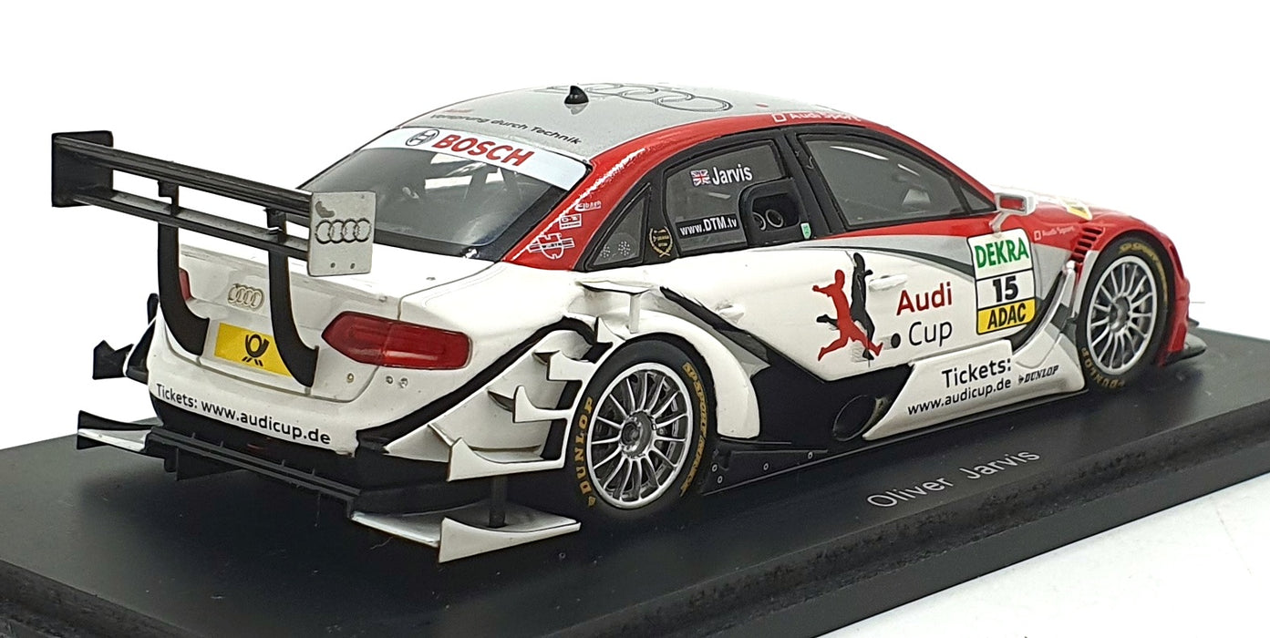 Spark 1/43 Scale S2512 - Audi A4 DTM #15 2009 - Jarvis