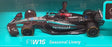Burago 1/43 Scale 18-38452 - Mercedes F1W15 Pit Pass Diorama 2024 G. Russell
