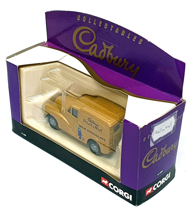 Corgi 1/43 Scale 61209 - Morris Minor Van Cadbury Fruit & Nut - Gold