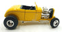 Ertl 1/18 Scale Diecast 91225A - 1932 Ford Roadster Hot Rod - Yellow