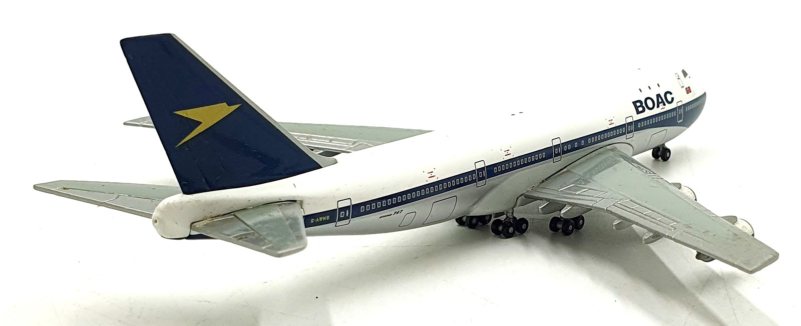 Gemini Jets 1/400 Scale GJBAW013 - BOAC Boeing 747-136 Aircraft