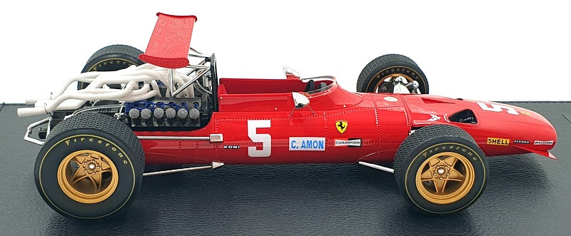 GP Replicas 1/18 Scale GP112A - F1 Ferrari 312 #5 2nd British GP 1968 C. Amon