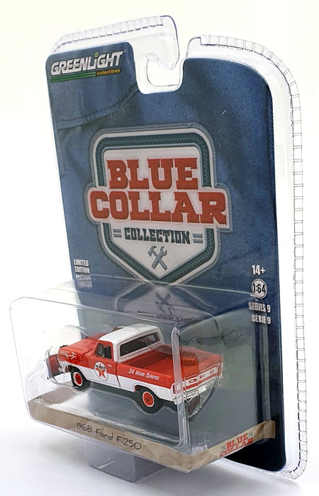 Greenlight 1/64 Scale 35200 - 1968 Ford F-250 Truck - Red/White