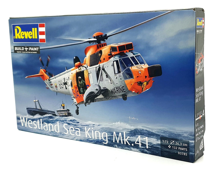 Revell 1/72 Scale Model Kit 03785 - Westland Sea King Mk.41 Helicopter