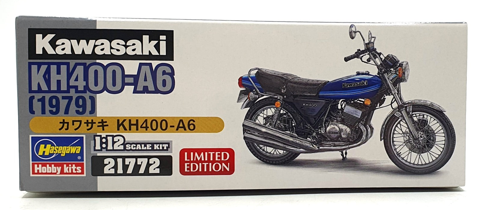 Hasegawa Kits 1/12 Scale 21772 - 1979 Kawasaki KH400-A6 - Blue