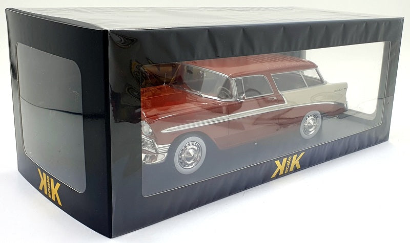 KK Scale 1/18 Scale KKDC181294 - 1956 Chevrolet Bel Air Nomad - Rust