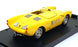 Brumm 1/43 Scale s99/02 - 1955 Porsche 550 Zienert Deutshland - Yellow