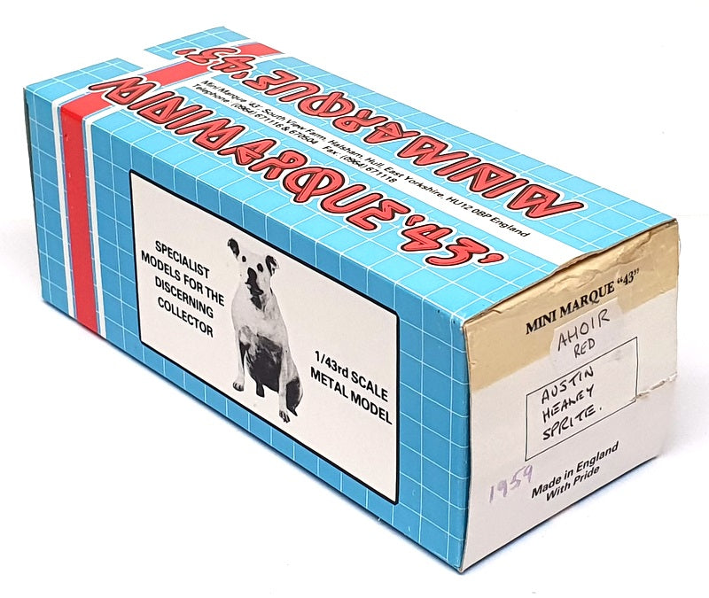 Minimarque 43 1/43 Scale AH01R - Austin Healey Sprite - Red