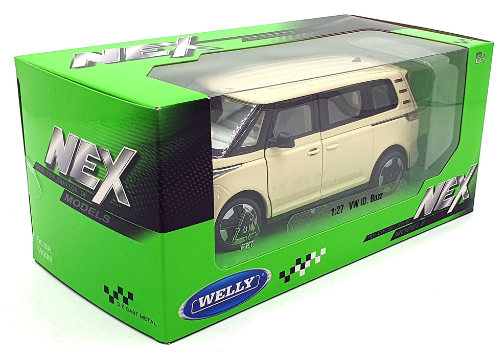 Welly NEX 1/27 Scale Diecast 24119DTW-CM - VW ID Buzz - Cream