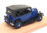 Eligor 1/43 Scale 1040 - 1927 Renault NN Torpedo Capote - Blue/Black