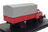 Schuco 1/43 Scale Diecast 03031 - Krupp Titan Canvas Truck - Red/Grey